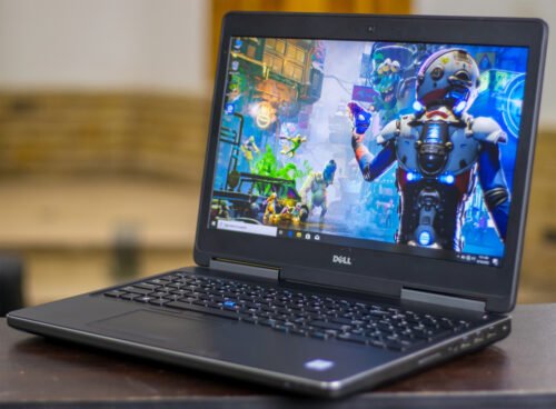 لابتوب dell precision 7520 - معالج intel i7-7820HQ - كارت شاشة 4 جيجا nvidia m2200