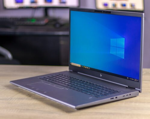 لابتوب hp zbook fury g7 17 - معالج i7-10850h - كارت شاشة RTX 3000