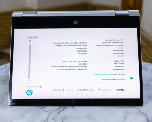 لابتوب hp X360 435 g8 - شاشة تاتش بيلف 360 درجة - معالج AMD Ryzen 7-5850