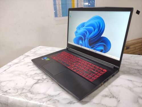 لابتوب MSI Thin GF63 كسر زيرو بالكارتونة - معالج i5-12450H - كارت شاشة Nvidia RTX 4050