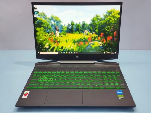 لابتوب hp pavillion gaming كسر زيرو - معالج i7-11370H - كارت شاشة Nvidia RTX 3050Ti