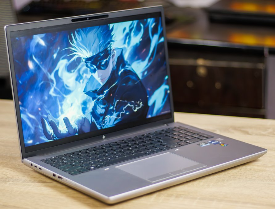 لابتوب hp zbook Fury 16 g9 - معالج i7-12850HX - رامات DDR5 - كارت شاشة 12 جيجا RTX